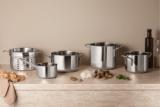 Stainless steel stock pot - 10 l