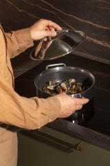 Kuppellåg 24 cm rustfrit stål