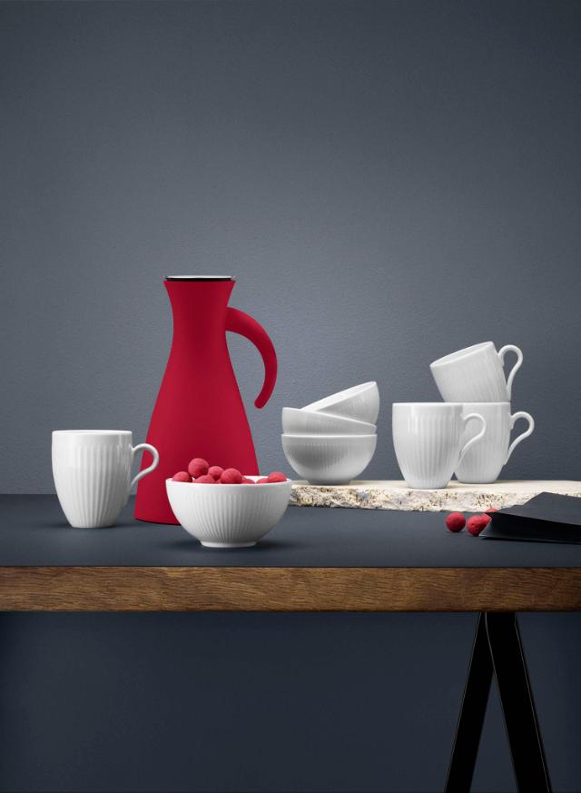 Isolierkanne 1,0 l Cherry red