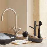 Seifenspender - Silikon - Schwarz