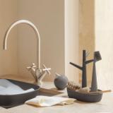 Soap dispenser - Silicone - Elephant grey