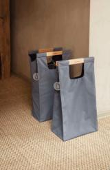 Recycling waste bin bag - Dark grey - 28 l