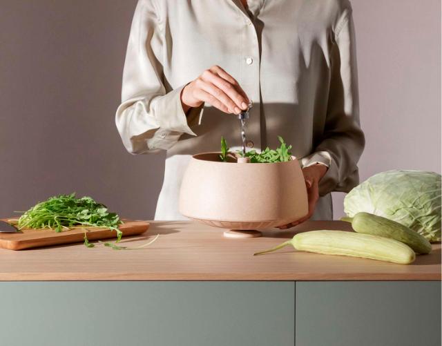 Spinning colander - Green tool