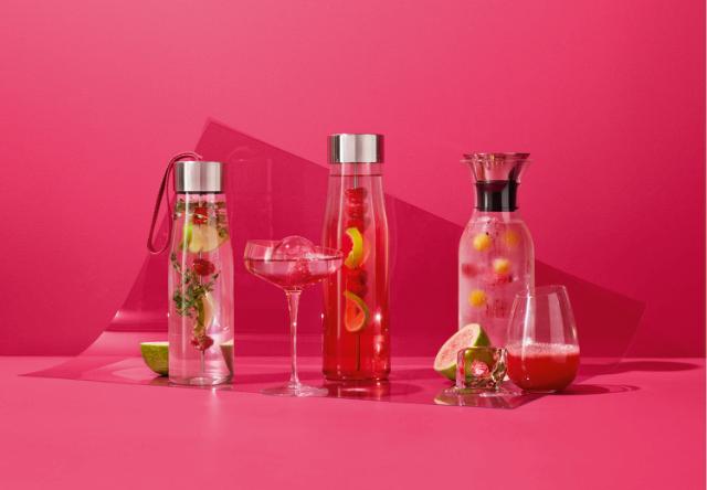MyFlavour drinking bottle 0.75l Berry red