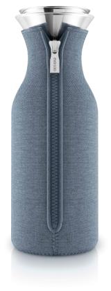 Fridge carafe 1.0l Steel blue woven