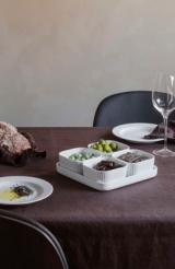 Tapassæt 4 skåle+fad Nova