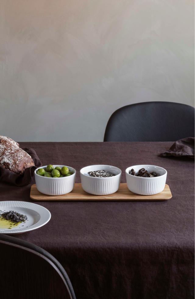 Legio Nova Tapas set 3 skålar + Ekfat