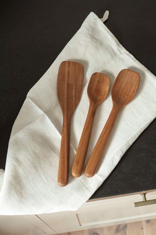 Nordic kitchen redskapsset 3 st. bambu