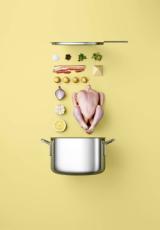 Cookware set - Three pcs. - Stainless steel