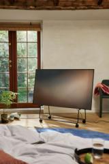 Chevalet Carry TV à roulettes Black