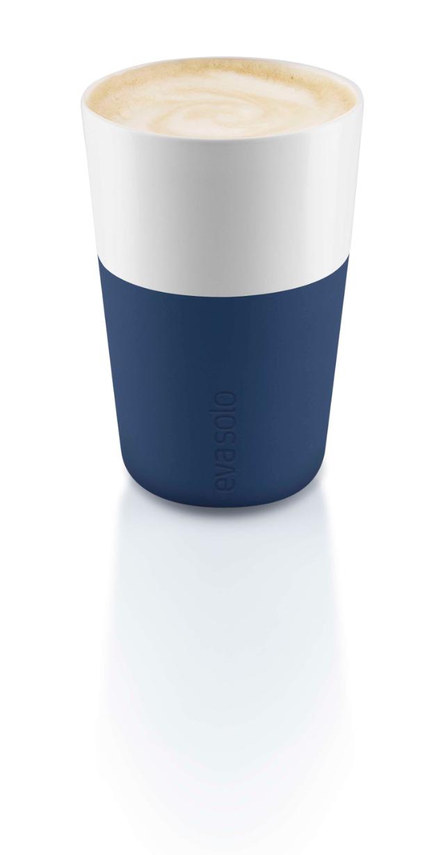 Cafe Latte tumblers Navy blue