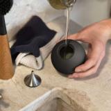 Seifenspender - Silikon - Schwarz