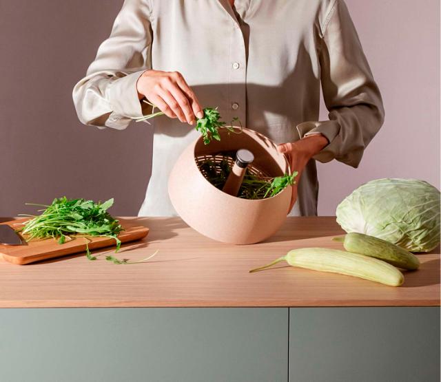 Spinning colander - Green tool