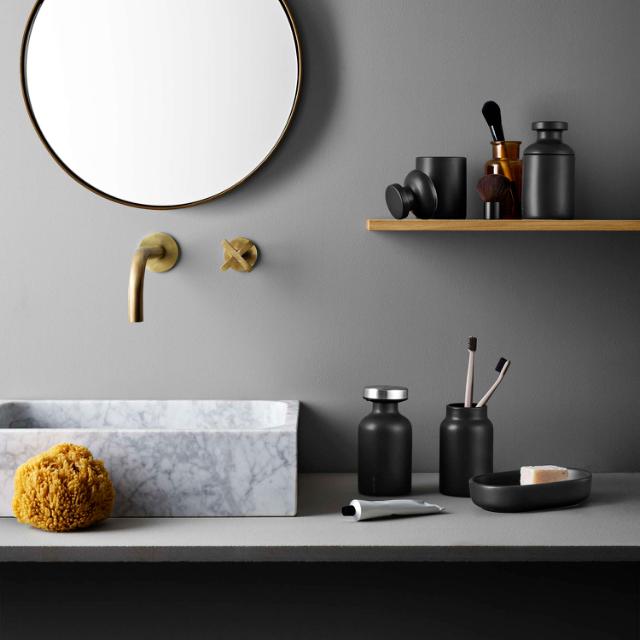 Krukke - Keramikk - Matt svart