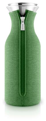 Køleskabskaraffel 1,0l Botanic green woven