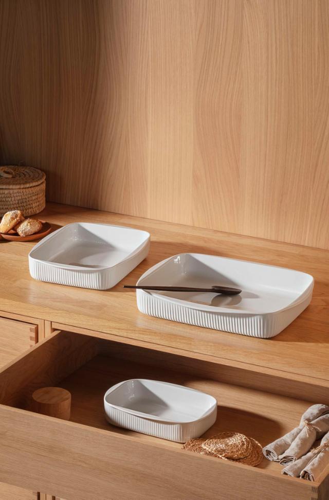 Legio Nova ildfasta fat, set med tre st