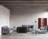 Savoye Couchtisch - 100x100 cm - 35 cm - Geräuchertes Eichenholz
