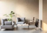 Savoye lounge table - 100x100 cm | 35 cm - White oiled