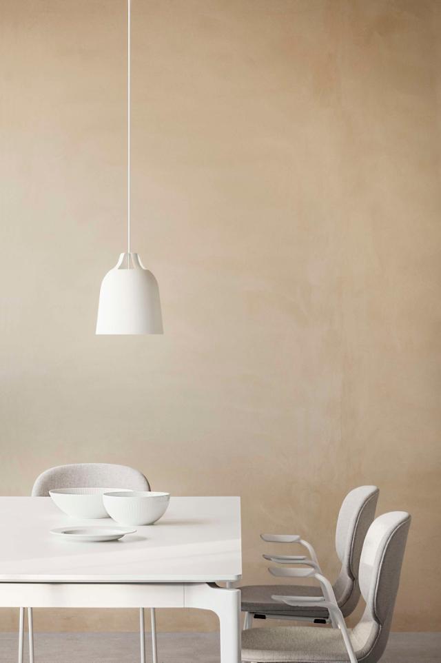 More dining table - white/white - 100x200/320 cm