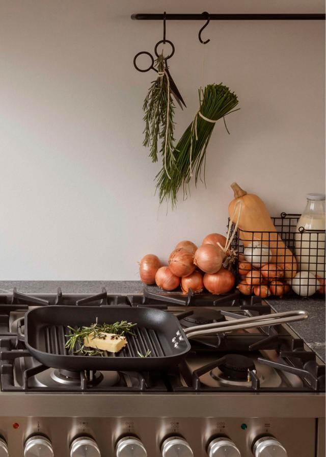 Professional grillpanna - 28 cm - keramisk Slip-Let®-beläggning