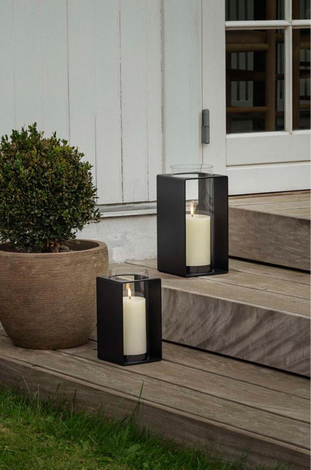 Glow Lanterne 23,5 cm Black