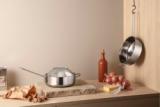 Stainless steel sauté pan - 24 cm