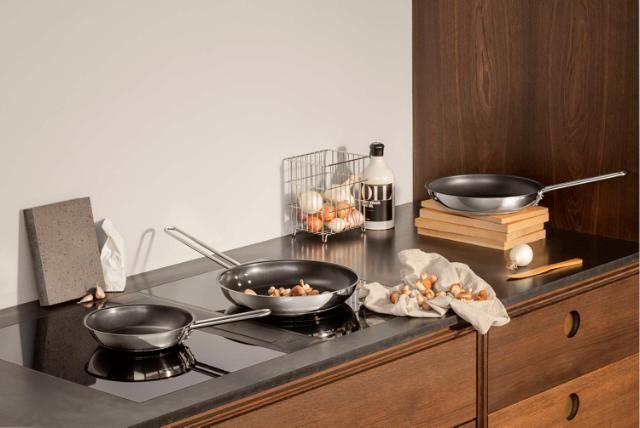 Stainless steel stekepanne - 20 cm - Slip-Let®-belegg