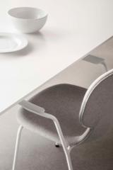 More spisebord - hvit/hvit - 100x200/320 cm