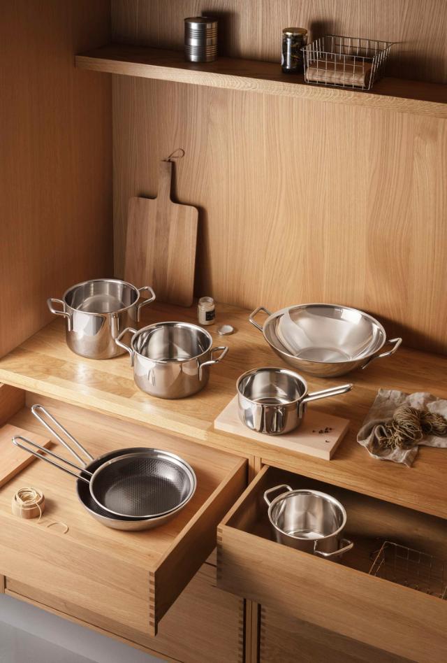 Multi Mirror Frying pan 2 pcs. set 24 & 28 cm Mosaic ceramic Slip-Let® coating