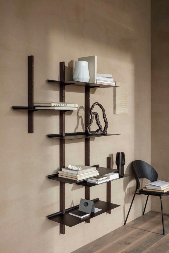 Support latéral Smile - 67.5 cm - Smoked Oak