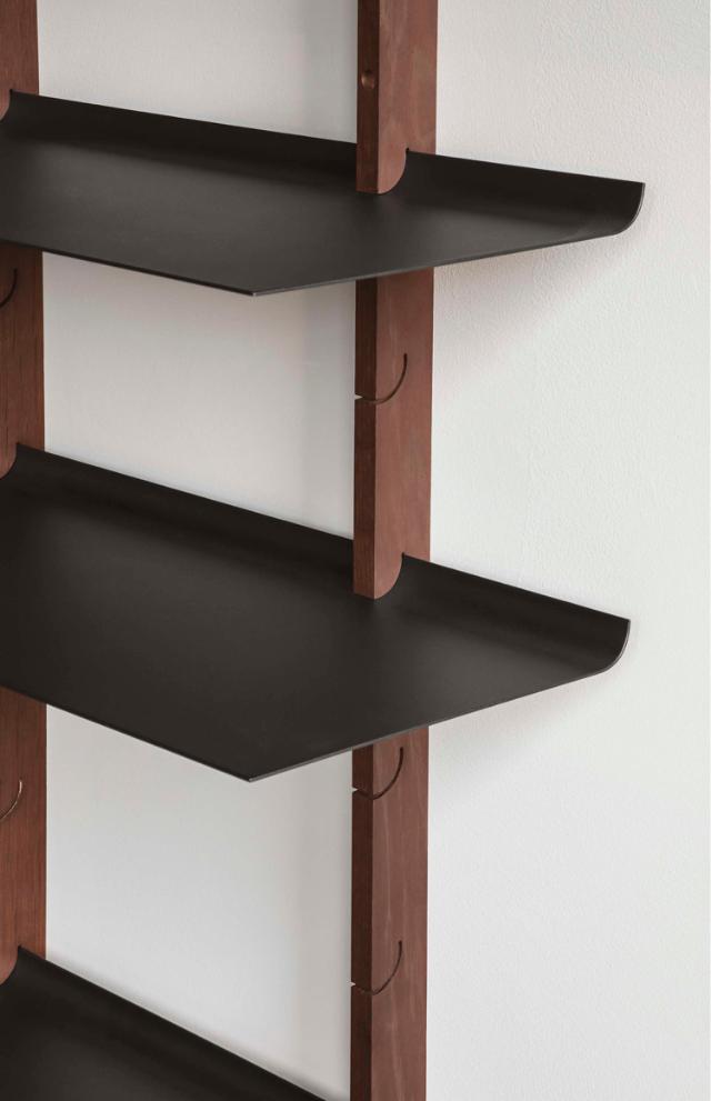 Support latéral Smile - 170 cm - Smoked Oak