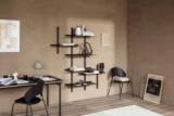 Taffel spisebord - Black - 90x200/320 cm