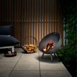 FireGlobe ildsted - 64 cm - Sort