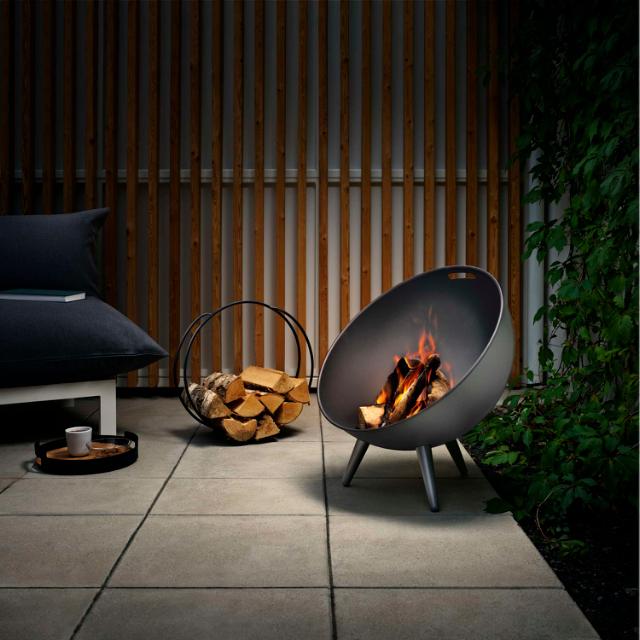 FireGlobe ildsted - 64 cm - Sort