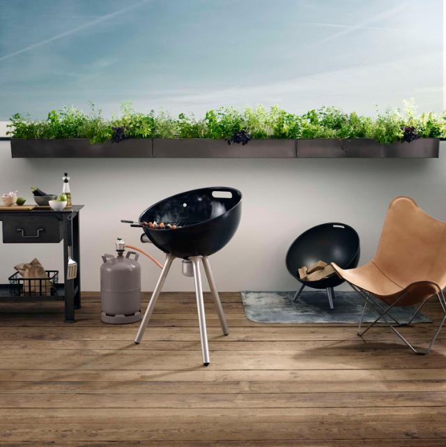 FireGlobe gassgrill - CH 30 mb - Ø58 cm