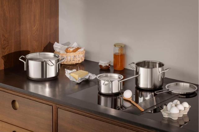 Stainless steel cookware set - 3 pcs.