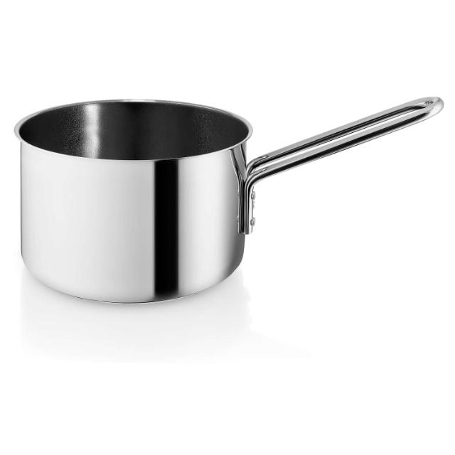 Stainless steel saucepan - 1.8 l - ceramic Slip-Let®️ non-stick