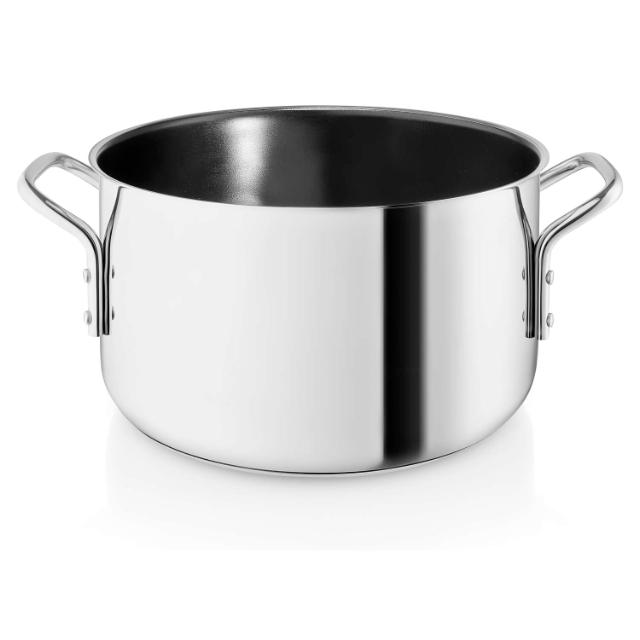 Stainless steel pot - 3.6 l - ceramic Slip-Let®️ non-stick