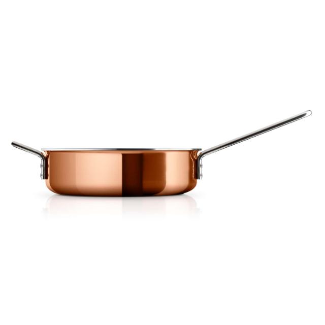 Sauté pan - 24 cm - Copper, No coating