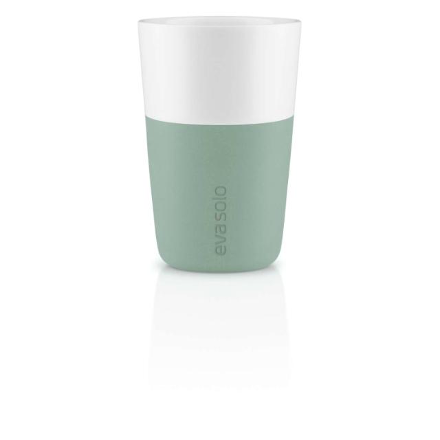 Cafe Latte tumblers - 2 pcs. - Faded green