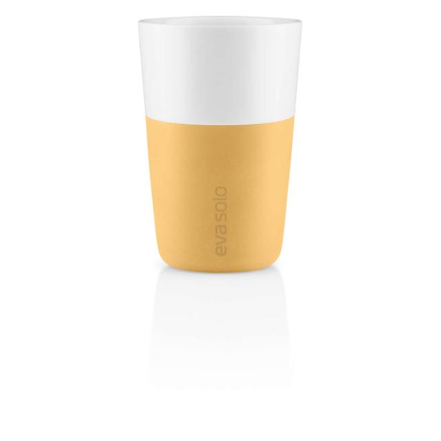 Café Latte-mugg - 2 stk - Golden sand