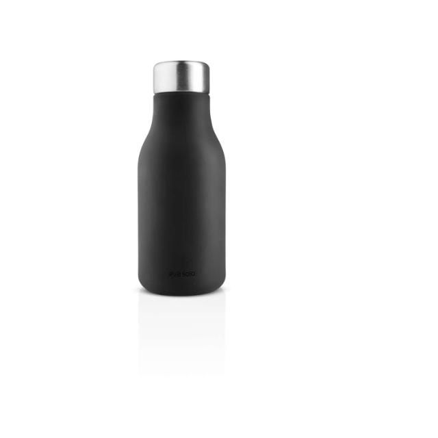 Squeeze soap dispenser - black