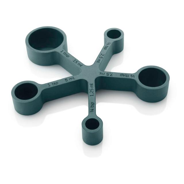 Measuring trivet - Silicone - Petrol