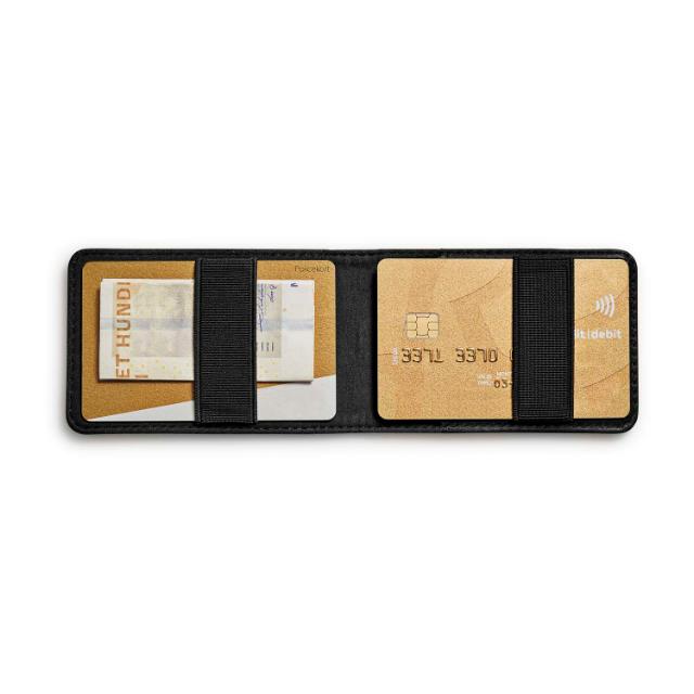 Credit card holder - Leather - Black
