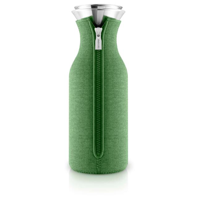 Køleskabskaraffel 1,0l Botanic green woven