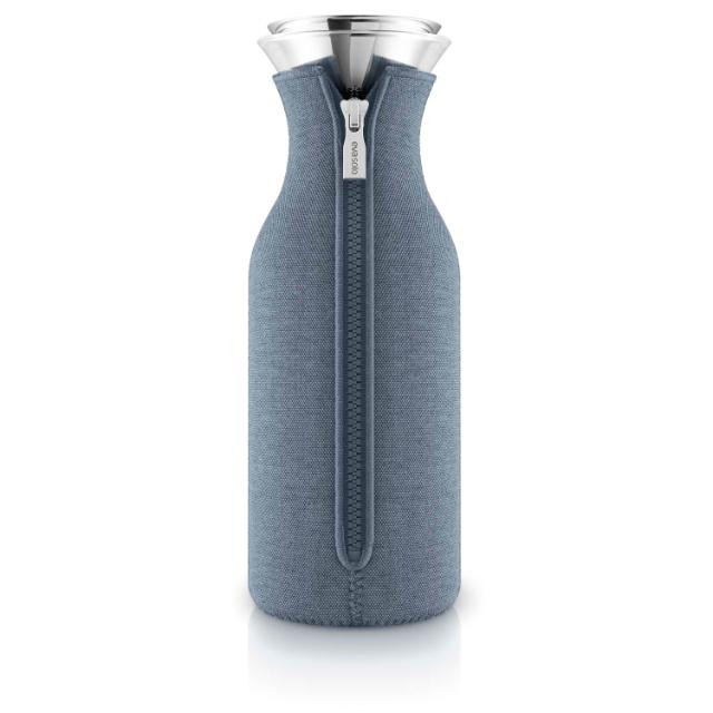 Fridge carafe 1.0l Steel blue woven