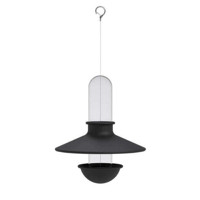 De luxe birdfeeder - black