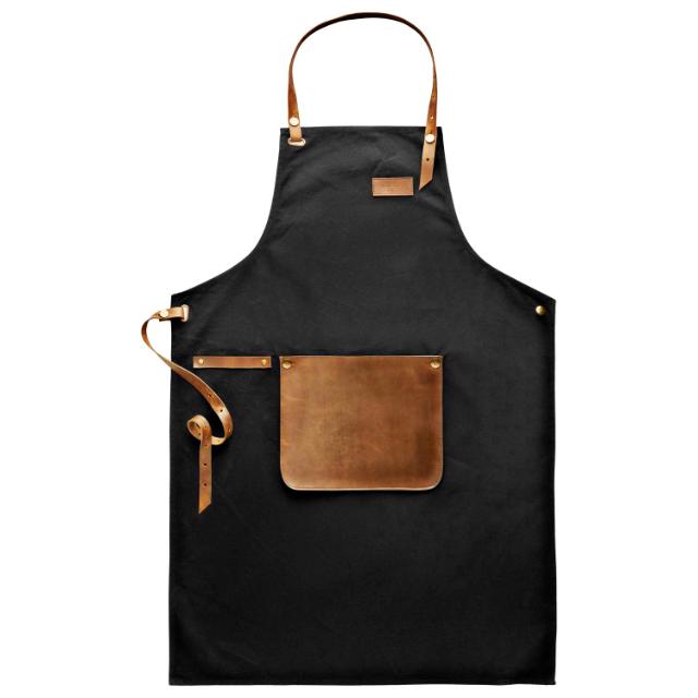 Förkläde - Canvas och läder - One size