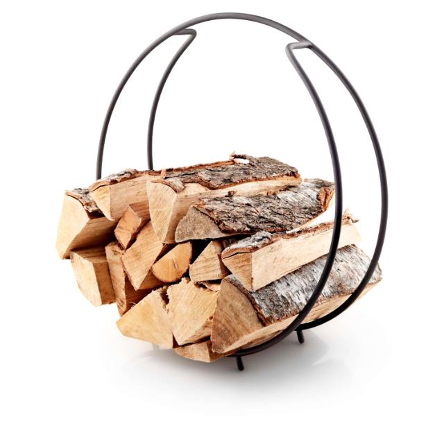 FireGlobe log holder - Powder coated steel