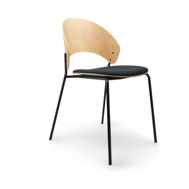 Dosina dining chair - Oiled oak w. upholster